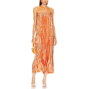 L'Idee 'Romantique' Orange Dress Size S - NWT